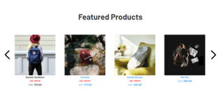 Homepage Featured Slider
